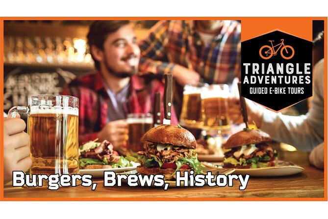 Raleigh Guided E-Bike Tour: Burgers, Brews, and History Too - Exploring Raleighs Culinary Scene