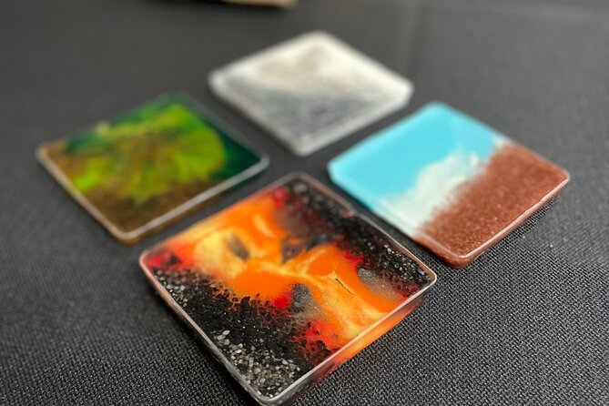 Resin Artwork in a Nolita Artists Studio - Preparing for the Creative Journey