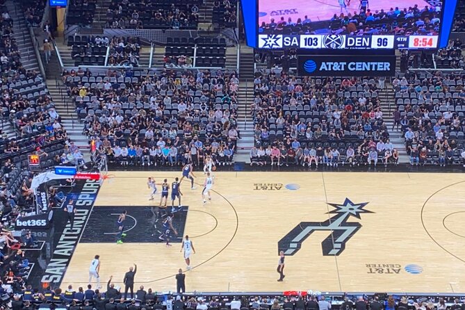 San Antonio Spurs Basketball Game Ticket - Mobile Ticket Process