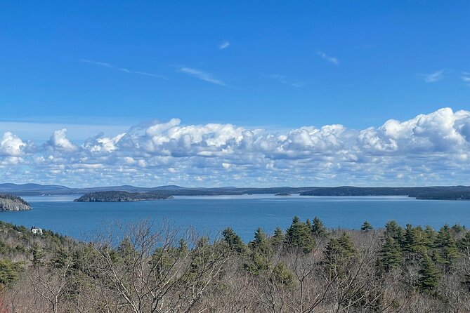 Self Guided GPS Audio Driving Tour Acadia NP From Hulls Cove VC - Meeting and End Points
