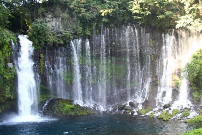 Shiraito Falls and Mt Fuji World Heritage Centre in Shizuoka /V-G - Tour Details