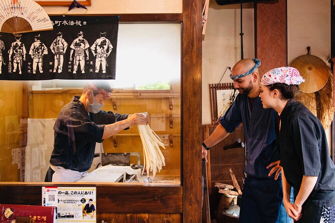 Small-Group Walking Tour With Udon Cooking Class in Hino - Culinary Experience