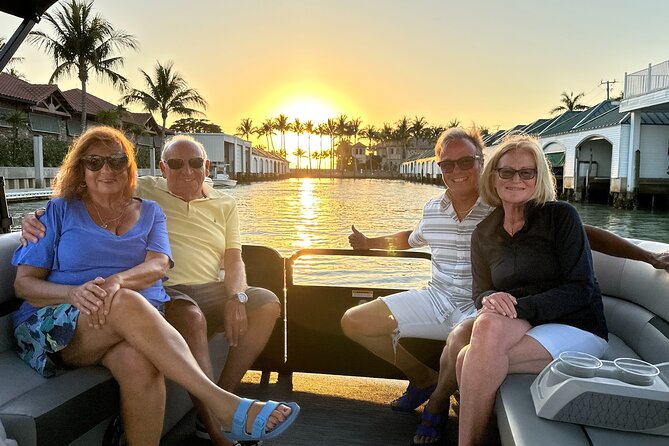 Sunset Tour in Naples Bay on a New Godfrey- All Included - Whats Included in Your Tour