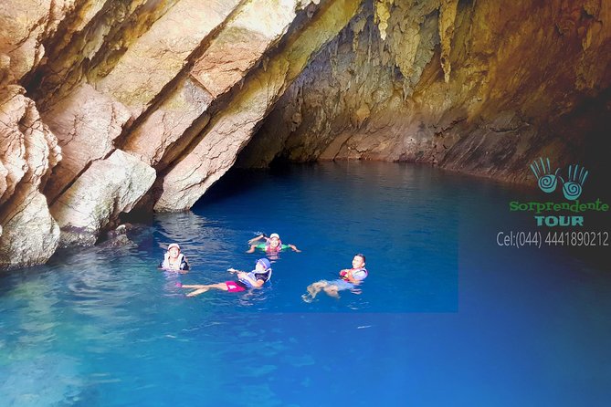 Swallow Show, Tamul Waterfall by Canoe and Cenote Cueva Del Agua - Highlights of the Experience