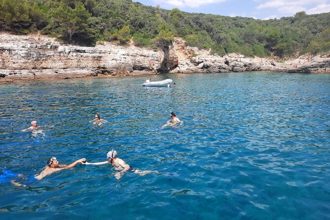 Swimming and Snorkeling in Fazana - The Rio Boat Adventure