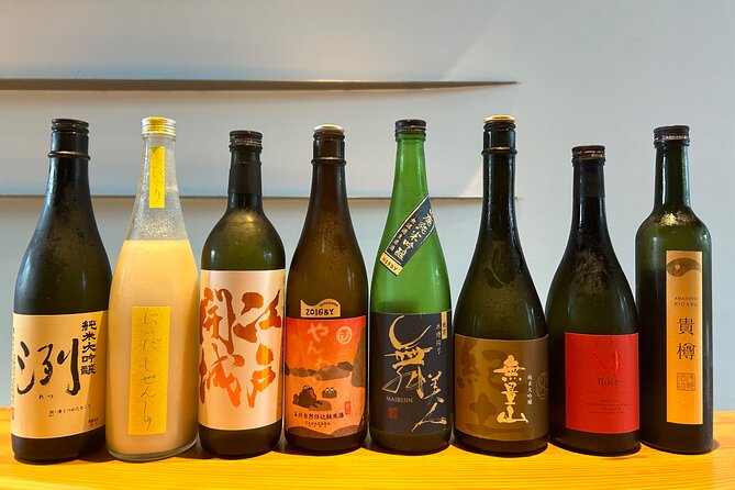 Taste and Learn Japanese Sake Tasting and Pairing - Types of Sake Offered