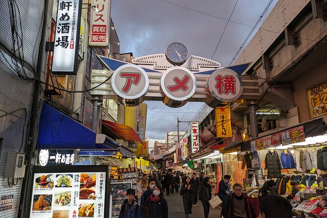 Tokyo: Night Tour! Lets Eat up in Uenos Ameyoko Market - Exploring the Ameyoko Market