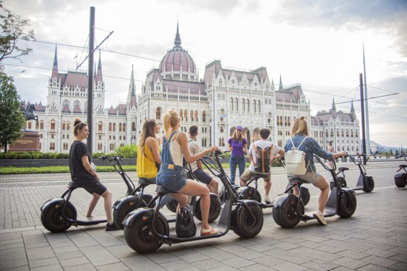 Top Sights of Pest Downtown on E-Scooters Incl. Parliament - Iconic Parliament Building