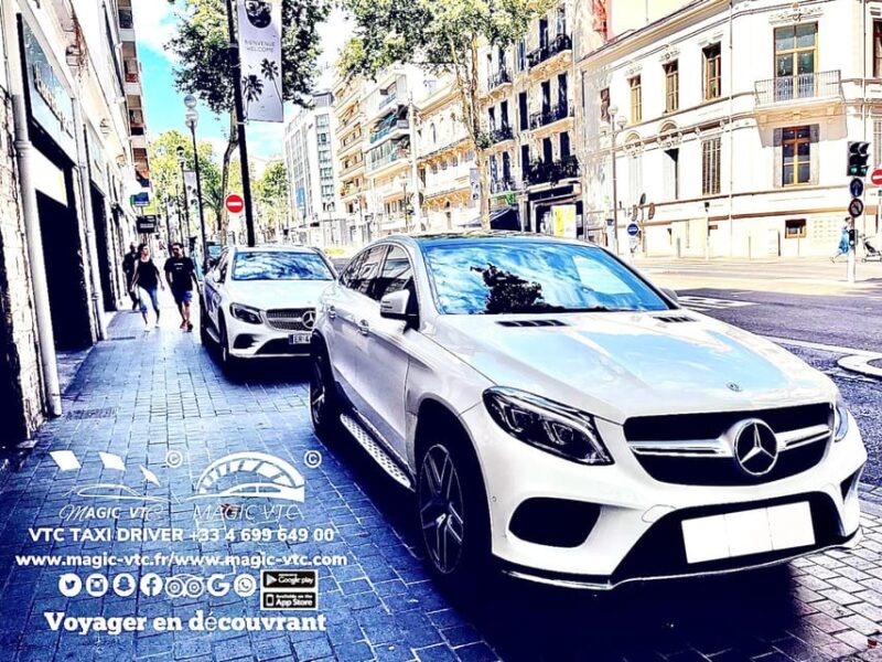 Transfer From Nice to Toulon Taxi VTC Cab Driver - Pricing Information