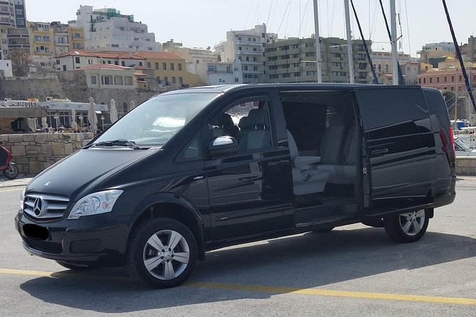 Transfer Heraklion Airport to ANISSARAS Area up to 7 Customers - Whats Included in Your Transfer