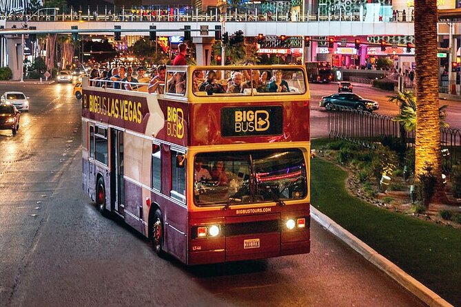 Viator Exclusive: Las Vegas Late Night Tour by Open-top Bus - Key Features