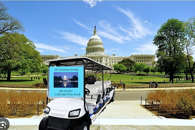 Washington DC Legend Private Cart Shuttle Tour Review - Pickup Details