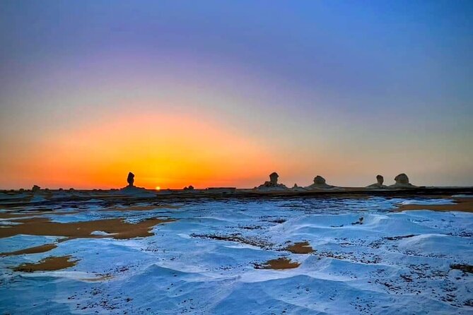 White & Black Desert Camping Tour 2 Days 1 Night From Cairo - Accommodation and Food