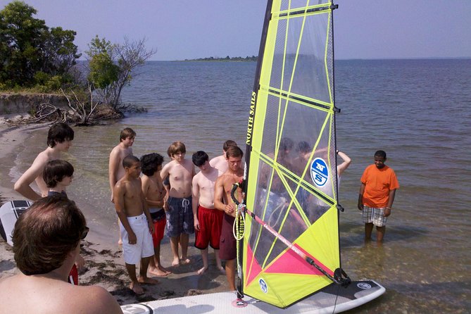 Windsurfing Lesson on Rehoboth Bay Review - Learning to Read the Wind and Glide Across the Water