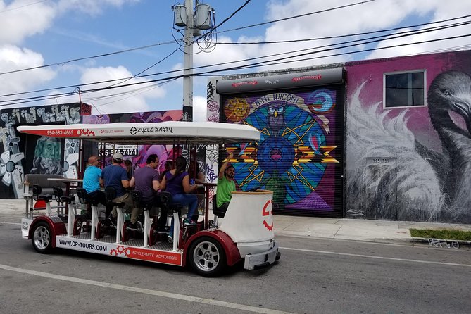 Wynwood Graffiti InstaTour on a Party Bike - Murals by Legendary Street Artists