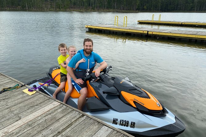 1.5 Hour Jordan Lake Sea Doo Rental - up to 3 People/1 Jetski - Participant Requirements