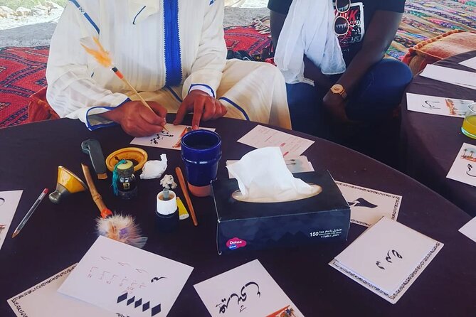 2 Hours Islamic Calligraphy Workshop Marrakech - Meeting and End Points