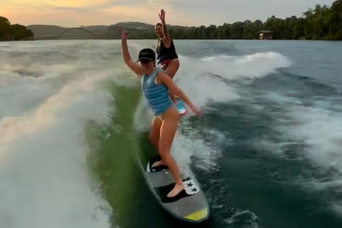 3 Hour Boat Charter With Wake Surfing in Lake Austin - Wake Surfing Tips for Beginners