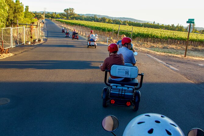 3 Hour Electric Trike Sunset Tour at Sonoma - Tour Schedule and Duration