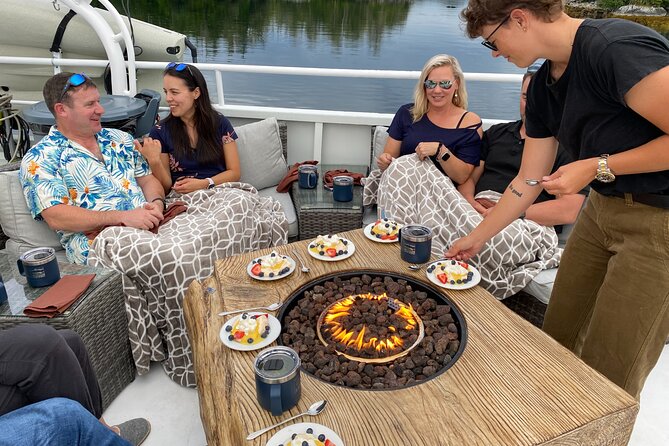 4 Course Dinner Cruise Plus Eco Tour on Luxury Yacht in Sitka - Onboard Amenities