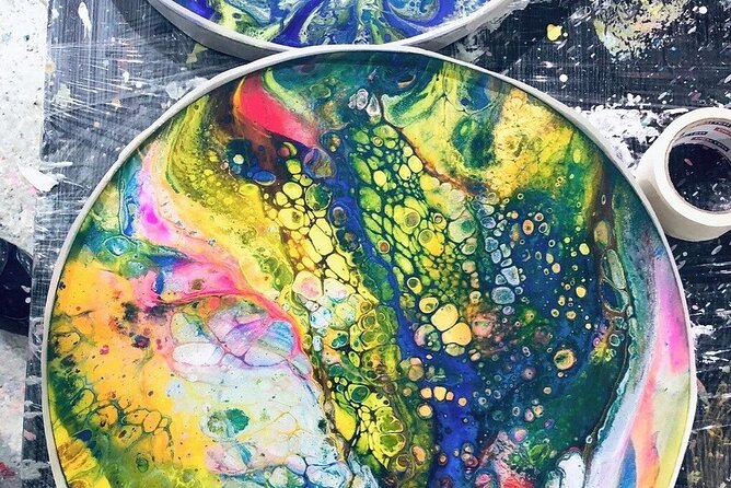 40 Minutes Private Fluid Art Class in Los Angeles - Meeting and End Points