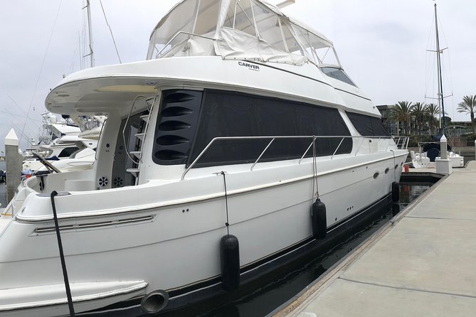 60 CARVER Yacht Rental Review - Meeting and Pickup Details