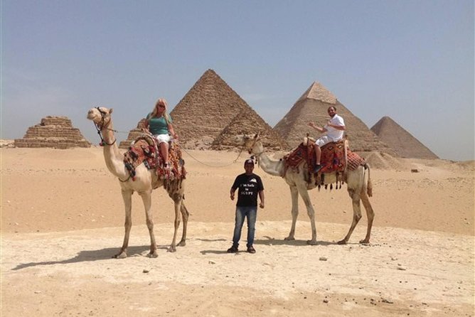 8HOUR Tour of the Pyramids, Sphinx, Museum and Including Camel Ride and Lunch - Detailed Itinerary