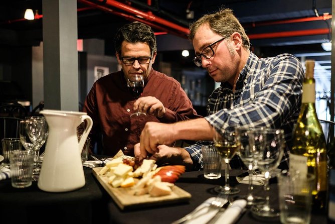 American Wine and Cheese Tasting in French - Tasting Menu Highlights