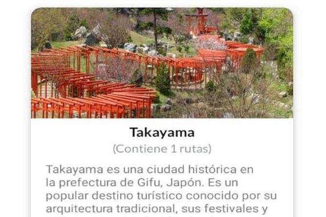 Audio Guide App Japan Tokyo Kyoto Takayama Kanazawa Nikko and Others - Accessibility and Participation