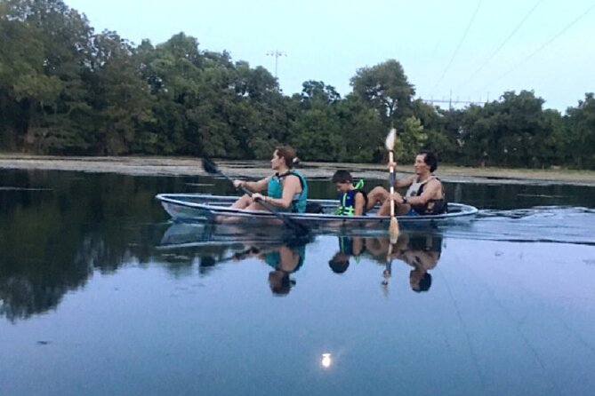 Austin Glass Bottom Kayak Tour With Olympian - Swimming and Wading Opportunities