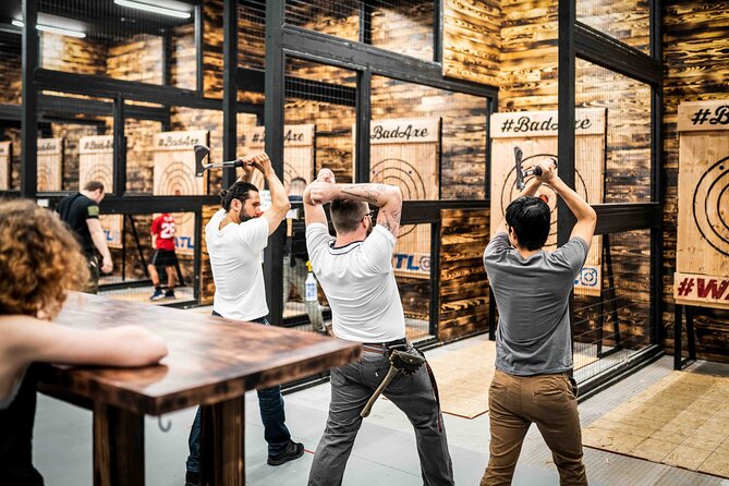 Axe Throwing in Rochester - Booking and Cancellation Information