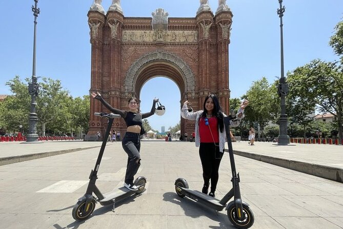 Barcelona Guided 3-hour Gaudi E-Scooter Tour - Booking Details