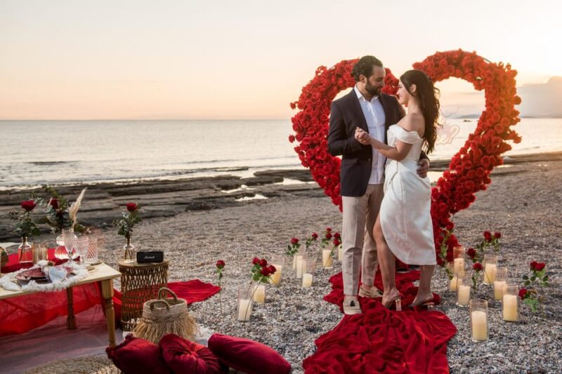 Beach Wedding Proposal With Picnic in the Athenian Riviera - Proposal Setup and Amenities