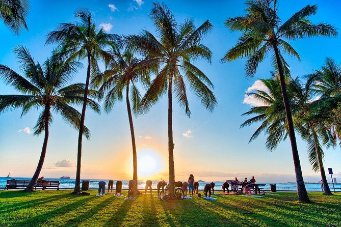 Beach Yoga on Waikiki With Diamondhead Backdrop - Accessibility and Recommendations