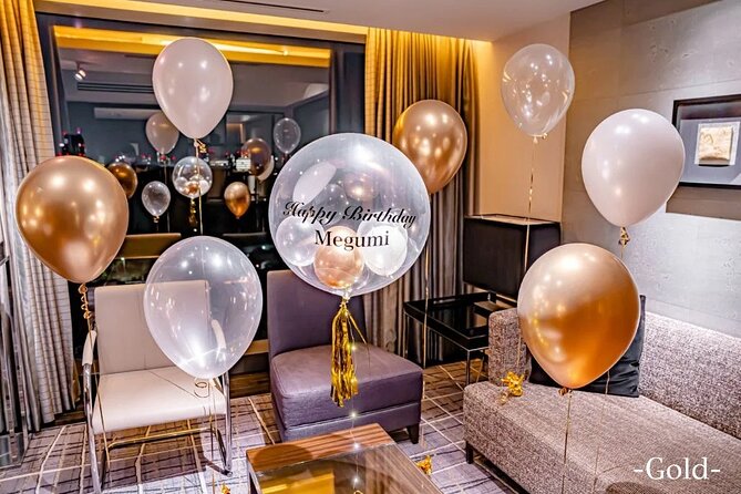 Birthday Celebration Surprise With Balloon Decoration! - Accessibility Features