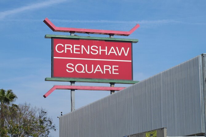 Black History Tours of South LA (Guided Van Tour) - Crenshaw - Accessibility and Amenities