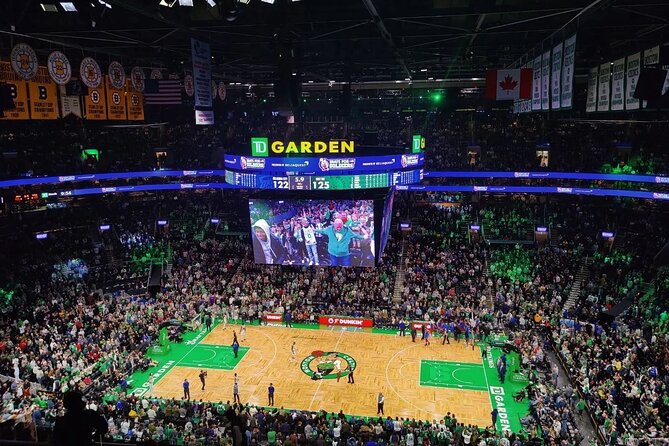 Boston Celtics Basketball Game Ticket at TD Garden - Food and Drink Options