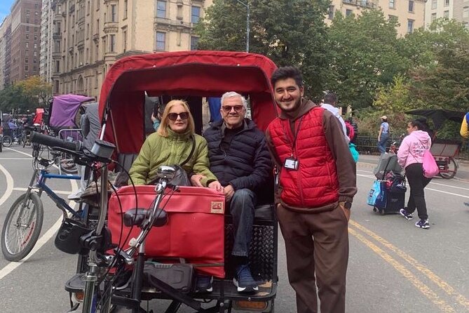 Central Park Tour by Pedicab. Life Changing Experience - The Role of the Professional Guide