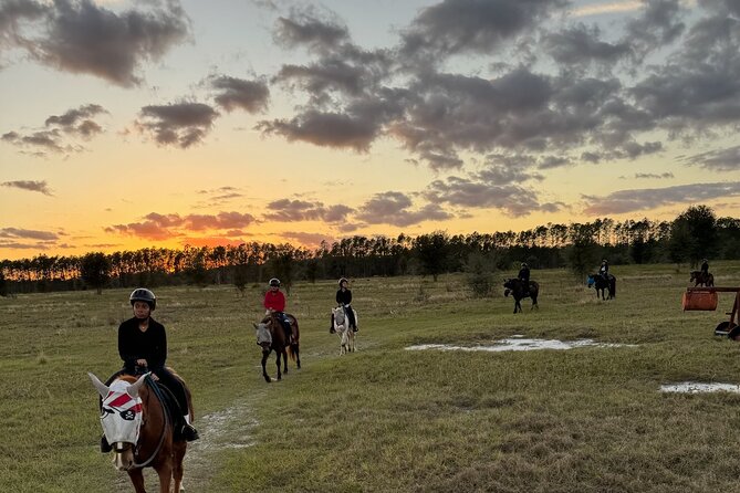 Champagne and Charcuterie Sunset Trail Ride Review - Participant Requirements
