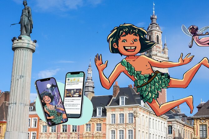 Childrens Escape Game in the City of Lille - Peter Pan - Navigating the Streets of Lille