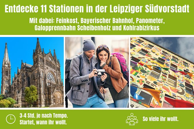 City Game Scavenger Hunt Leipzig Südvorstadt - Independent Discovery Tour - Tour Accessibility and Amenities