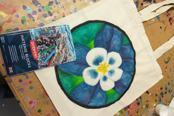 Colorado Inspired Inktense Painted Stocking or Tote Bag Class - Participant Requirements and Accessibility