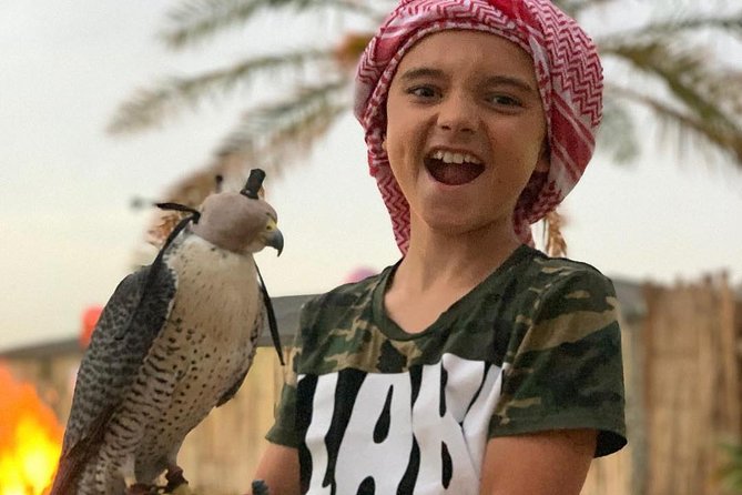 Dubai Desert 4x4 Dune Bashing, Sand-boarding, Camel Riding, Dinner ATV Vip Table - Unique Dinner Experience