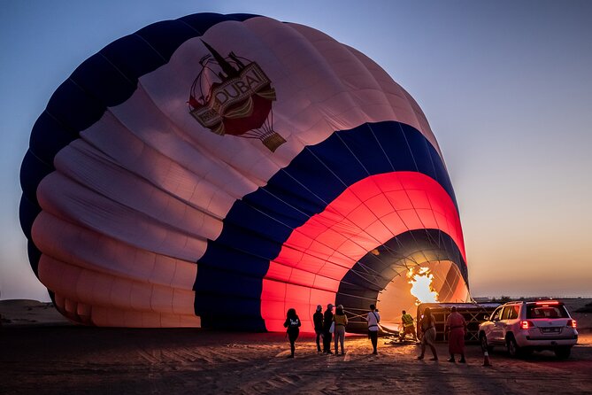 Dubai Hot Air Balloon With Breakfast Camel Ride & Falcon Show - Camel Ride Adventure