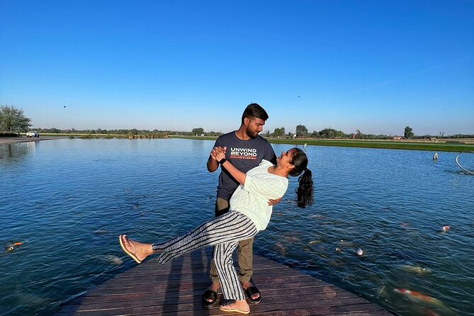 Dubai: Love Lake Tent Stay With BBQ, Fish Feeding, Musiclight - Pickup and Transportation