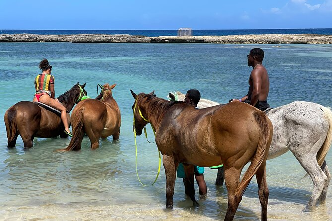 Dunns River Falls, Zipline, Bamboo Rafting & Horseback Tour - Relaxing Bamboo Rafting