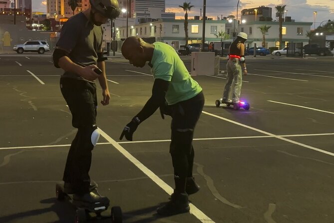 Electric Skateboard Tour in Las Vegas Review - Orientation and Practice