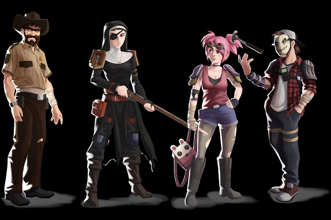 Enter Action World Hero Zone Arena 2 - 8 Players 4 Games 80 Mins - Schedule Breakdown