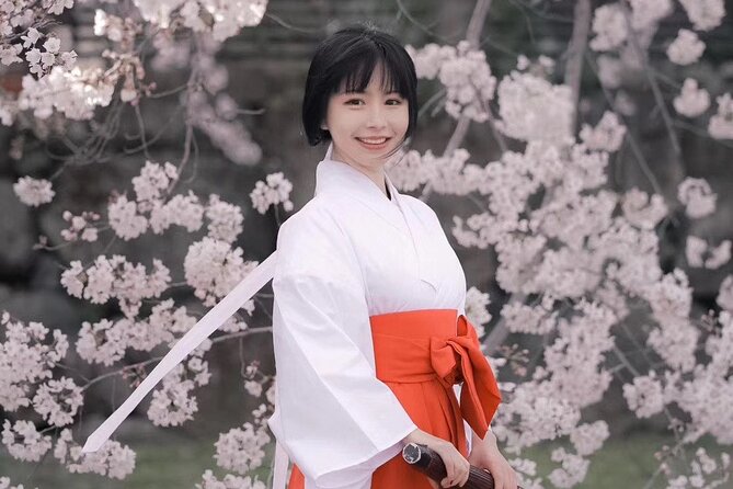 Experience a Different Cross-Dressing Experience in Kyoto, Osaka, Miko Kimono - Miko Kimono Attire