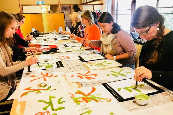 Experience Mindfulness and Tranquility With Matcha Calligraphy - Experiencing the Calligraphy Equipment
